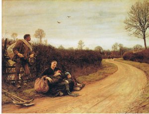 Schwere Zeiten von Hubert von Herkomer