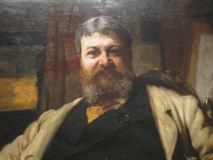 Porträt von Henry Hobson Richardson, Architekt von Hubert von Herkomer