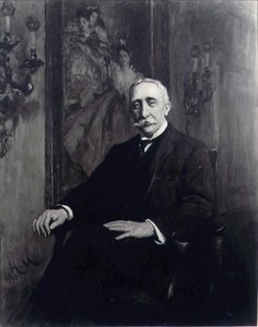 Porträt von Sir Carl Meyer, ca. 1910 von Hubert von Herkomer