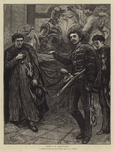 Rom, im Heiligtum von Hubert von Herkomer