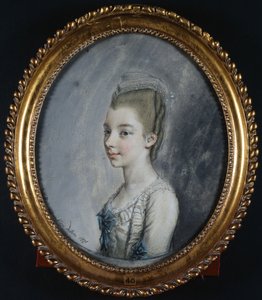 Porträt von Georgiana Spencer, später Herzogin von Devonshire von Hugh Douglas Hamilton