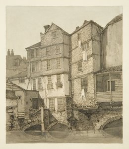 Der Frome, stromaufwärts in Richtung Christmas Bridge, 1823 von Hugh ONeill