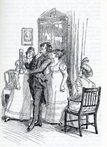 Illustration für "Emma" von Jane Austen von Hugh Thomson