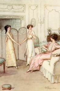 Illustration zu J. M. Barries Der bewundernswerte Crichton von Hugh Thomson