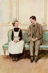 Illustration zu J. M. Barries Der bewundernswerte Crichton