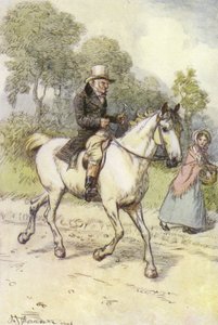 Illustration für Janets Reue von George Eliot von Hugh Thomson