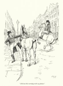 Illustration für Northanger Abbey von Jane Austen