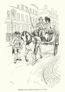 Illustration für Northanger Abbey von Jane Austen