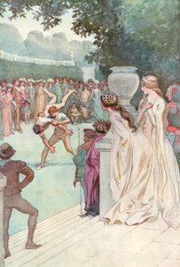 Illustration zu Shakespeares Wie es euch gefällt von Hugh Thomson