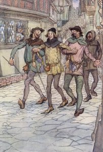 Illustration für Die Lustigen Weiber von Windsor