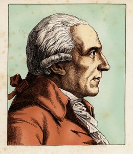 Christian GARVE (7. Januar 1742-1. Dezember 1798), 1854 (Gravur) von Hugo Bürkner