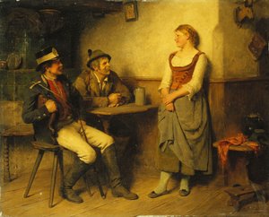 Ein Gespräch in der Taverne, 1891