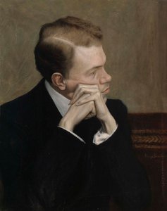 Der Künstler Fahle Basilier von Hugo Simberg