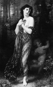 Fallende Blätter, Allegorie des Herbstes, 1872