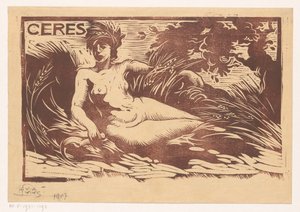 Ceres von Huib Luns (signed by artist)