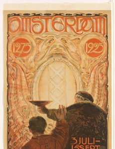 Plakat für die Ausstellung Amsterdam 1275-1925