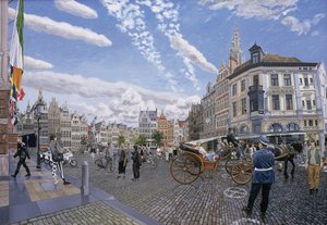 Der Große Marktplatz in Antwerpen, 1996