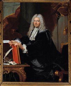 Porträt von Philibert Orry, Finanzkontrolleur