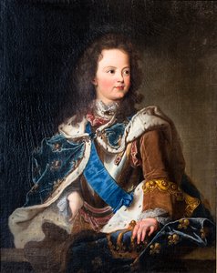 Porträt von Ludwig XV. als Kind