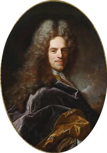 Porträt von Stefano Gentile von Hyacinthe Francois Rigaud