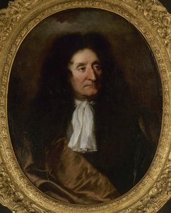 Porträt von Jean de La Fontaine 1621-1695, ca. 1680
