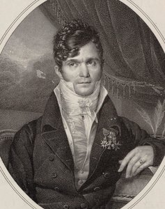 Porträt des Dirigenten und Komponisten Gaspare Spontini 1774-1851, 1824