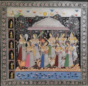 Indische Frauenprozession