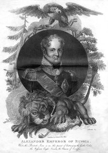 Alexander I., Kaiser von Russland 1777-1825, 1816 von I. Brown