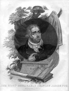 Der Rechte Ehrenwerte Charles James Fox 1749-1806, 1816 von I. Brown