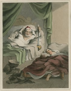 Illustration aus Hudibras von Samuel Butler von I Clark