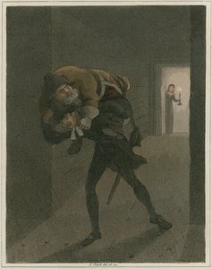 Illustration aus Hudibras von Samuel Butler