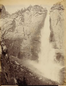 Obere Yosemite-Fälle, 1502 Fuß - (sofortig) von I. W. Taber