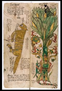 Der Wolf Fenrir und der Weltenbaum Yggdrasil, 1680