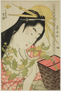 Die Kurtisane Tsukioka vom Hyogoya