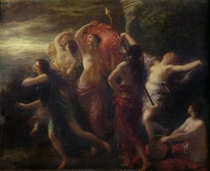 Tänzer, 1891 von Ignace Henri Jean Fantin Latour