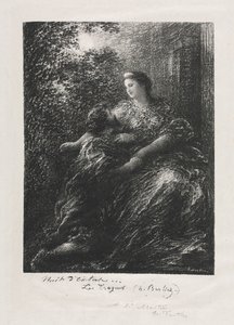 Duett der Trojaner, 1894 von Ignace Henri Jean Fantin Latour