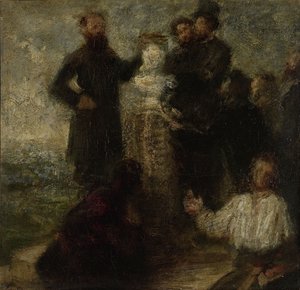 Hommage an Delacroix, 1863-64