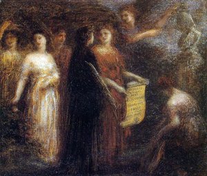 Hommage an Robert Schumann, ca. 1893 von Ignace Henri Jean Fantin Latour