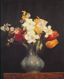 Narzissen und Tulpen, 1862