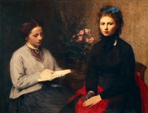 Lesen von Ignace Henri Jean Fantin Latour