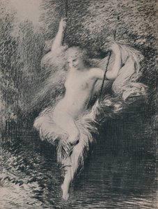 Sarah die Badende von Ignace Henri Jean Fantin Latour