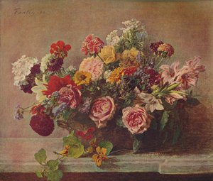 Sommerblumen, 1882, ca. 1915