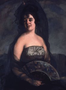 Die Dame mit dem Fächer