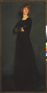 Porträt von Madame Malinowska von Ignacio Zuloaga y Zabaleta