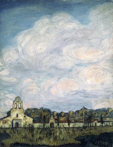 Der Friedhof von Avila, 19./20. Jahrhundert von Ignacio Zuloaga y Zabaleta