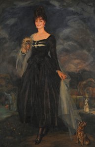 Porträt von Señora S. W. de S. von Ignacio Zuloaga y Zabaleto