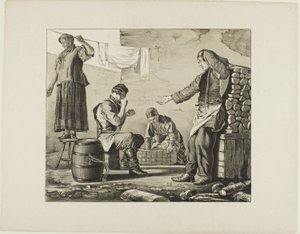 Szenen aus dem russischen Volksleben von Ignatii Stepanovich Shchedrovskii