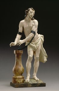 Christus an der Säule, 1754 von Ignaz Gunther