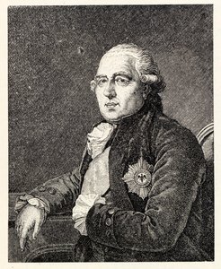 Porträt von Ewald Friedrich Graf von Hertzberg 1725-1795 von Ignaz Sebastian Klauber