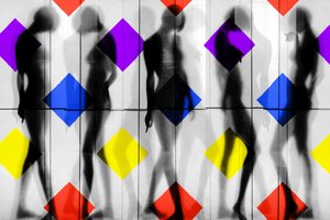 Rhythmische geometrische Figuren von Igor Shrayer